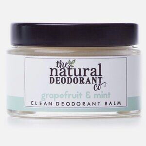 NEW    The Natural Deodorant Co, Clean Deodorant Balm Grapefruit & Mint